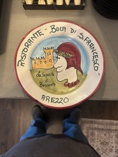 Piatto Buon Ricordo "Buca Di